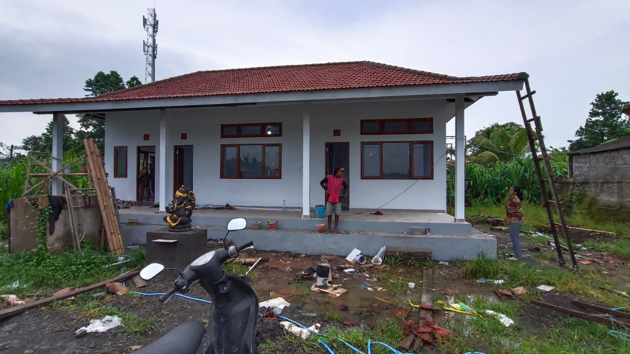 Progres pembangunan Gedung TK/PAUD Kumara Semurti Yasa Br. Kederi Singapadu Kaler